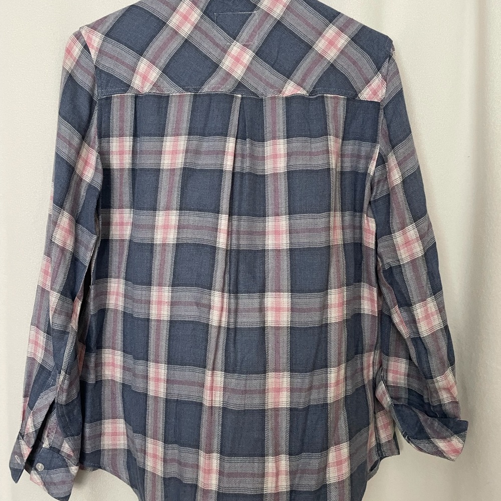 Rails plaid button up